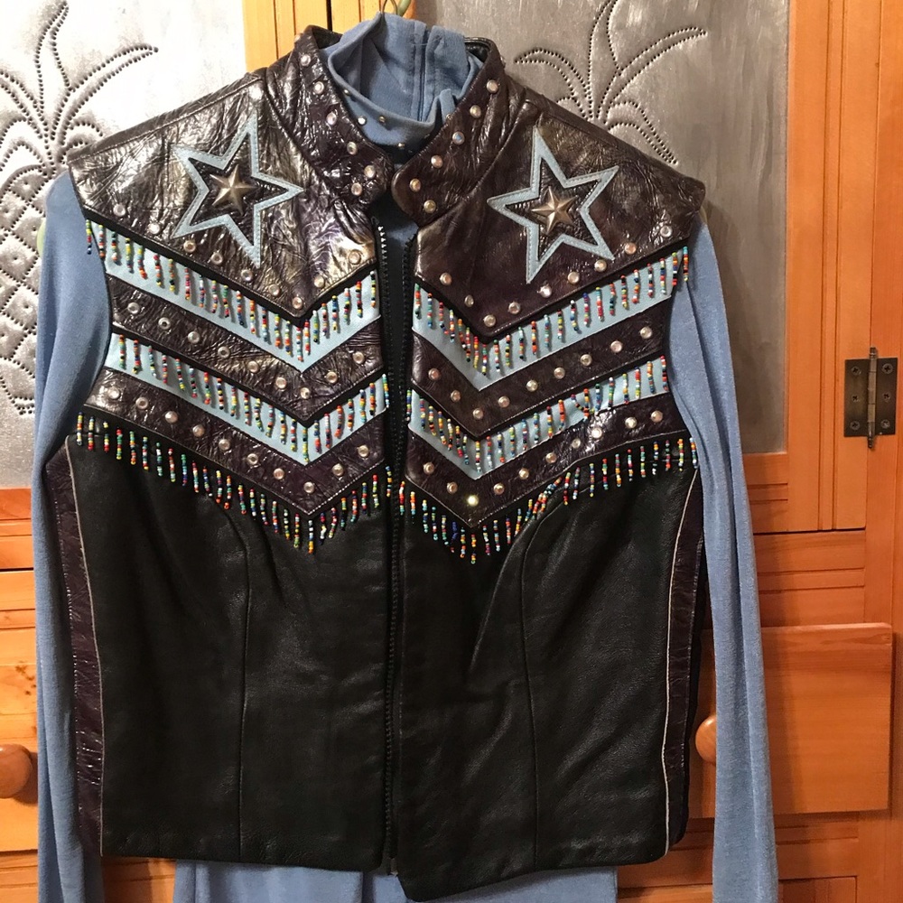 Leather Vest